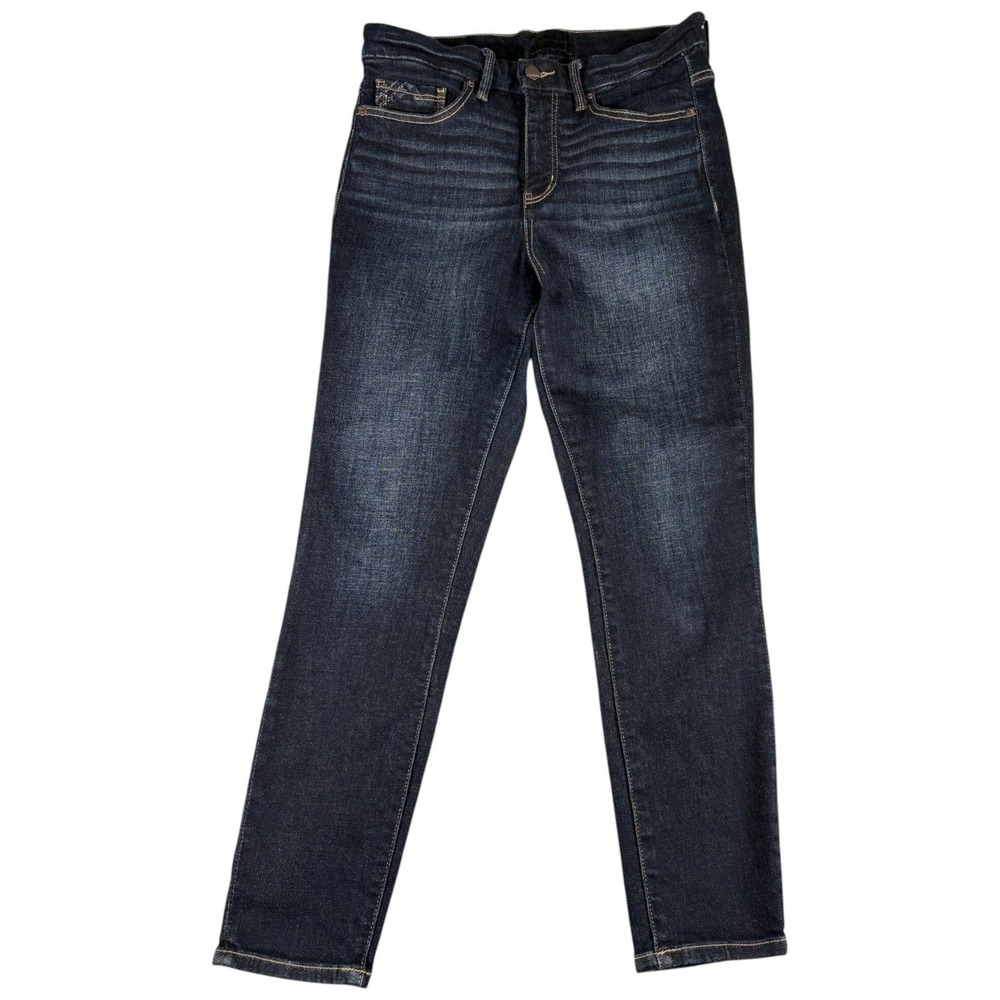 Buckle Black Jeans Womens 28x27 Dark Blue Premium Stretch Midrise Tapered BKE